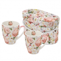 Porcelain cup with handle - Armonia 2 Mug Set