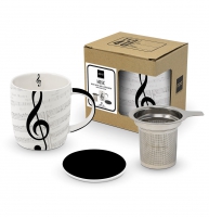 tea cups - I Love Music T-Mug CB