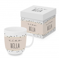 Taza de porcelana con mango - Ciao Bella