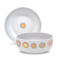 Porcelain bowl - Bubbles Matte Bowl 16