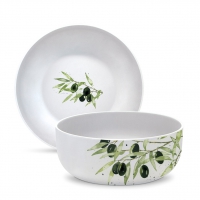 Porcelain bowl - Olives Matte Bowl 16