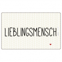 Tablero de Desayuno - Tray Lieblingsmensch