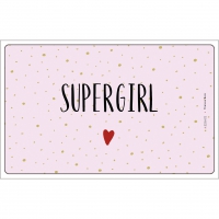 Breakfast Board - Tray Supergirl