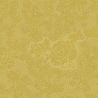 Serviettes 33x33 cm - Lace embossed gold 33x33
