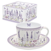 Taza de porcelana - Lavender Field