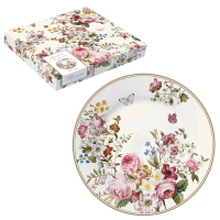 Porcelain plate 19cm - Blooming Opulence