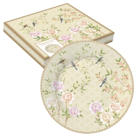 Plato de porcelana de 19 cm. - Palace Garden floral