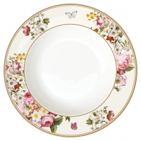 assiette creuse 22,5cm - Blooming Opulence