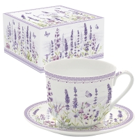 Porcelain Cup - Lavender Field