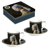 чашка фарфоровая - Masterpice - 2 mug in gift box