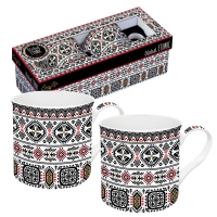 Porcelain Cup - Global Ethnic Incas