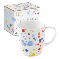 Porcelain Cup - Color Spash