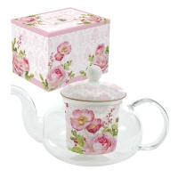 Teapot - Floral Damask