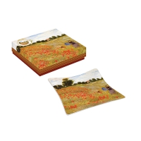 Bandeja de cristal 13x13 cm - Masterpice