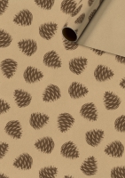 Gift wrapping paper - Ela beige