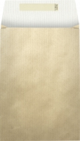 Gift envelope 17,5x4x25+6cm - Uni Colour