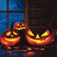 Napkins 33x33 cm - Jack OLantern