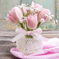 餐巾33x33厘米 - Romantic Bouquet