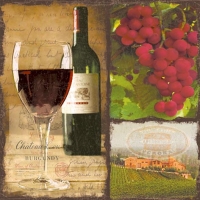 Servietten 33x33 cm - Tinto