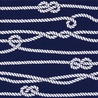 Serwetki 33x33 cm - Marine Rope & Knots