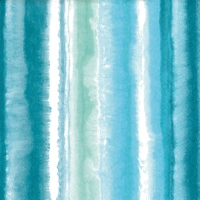 Servietten 33x33 cm - Batik turqouise/aqua green