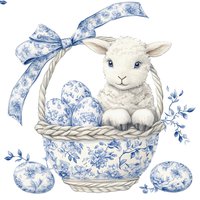 Servietten 33x33 cm - Fluffy