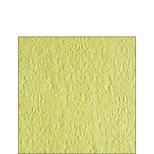Servietten 25x25 cm - Elegance Light Green , grün, Einfarbige Servietten, geprgte Servietten, geprägte Servietten Servietten 25x25 cm - Elegance Light Green