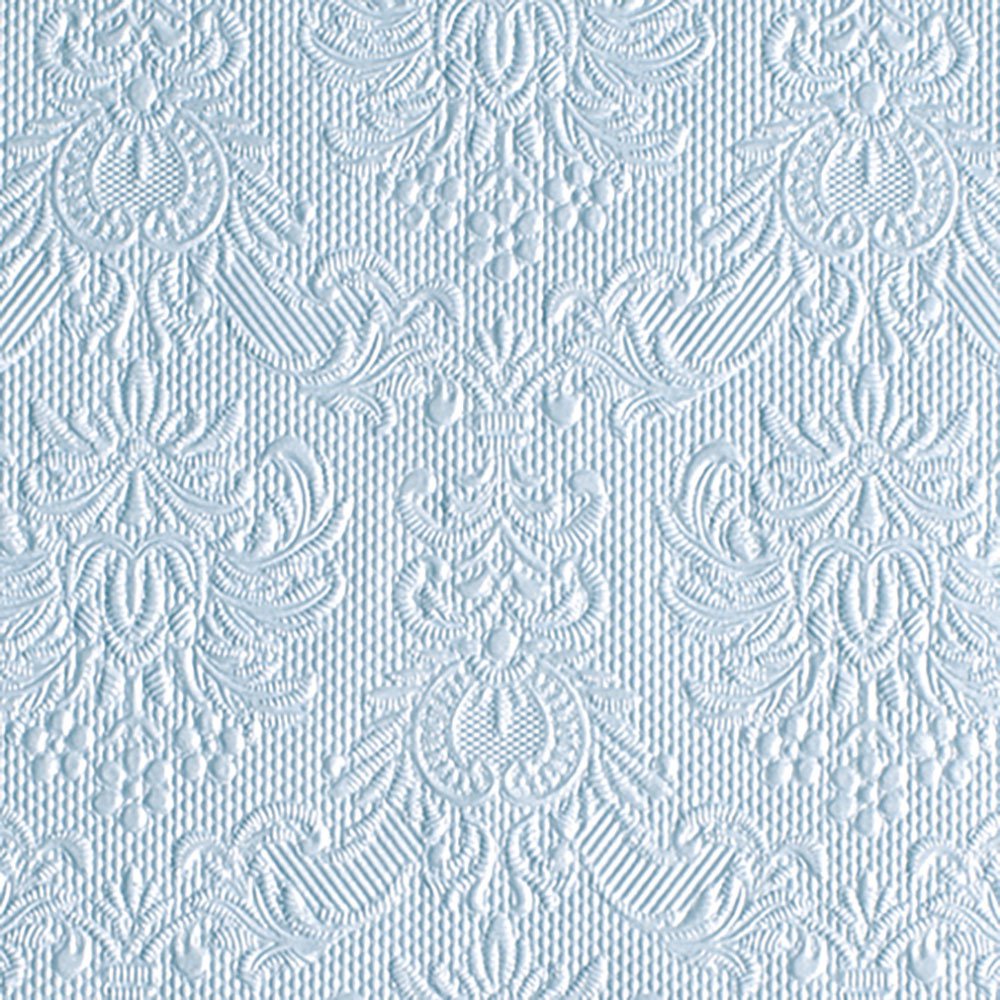 Servilletas 25x25 cm - Elegance pearl blue 