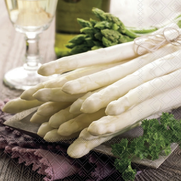 餐巾33x33厘米 - Asparagus Mix 
