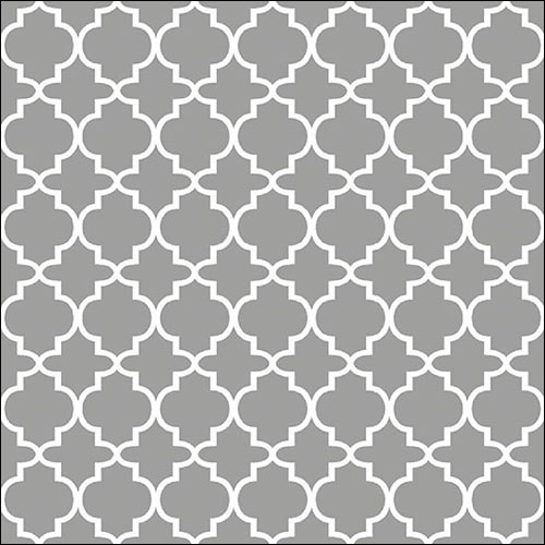 Servietten 33x33 cm - Ogee Silver 