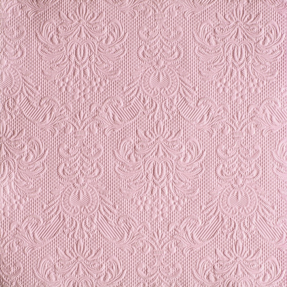 Servetten 33x33 cm - Elegance Pastel Rose 