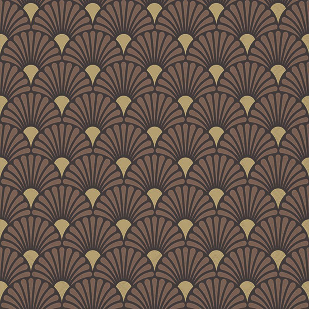 Guardanapos 33x33 cm - Art Deco Black/Gold 