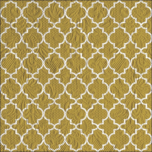 Servietten 33x33 cm - Elegance Ogee Gold 