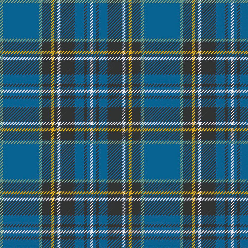 餐巾33x33厘米 - Scottish Blue 