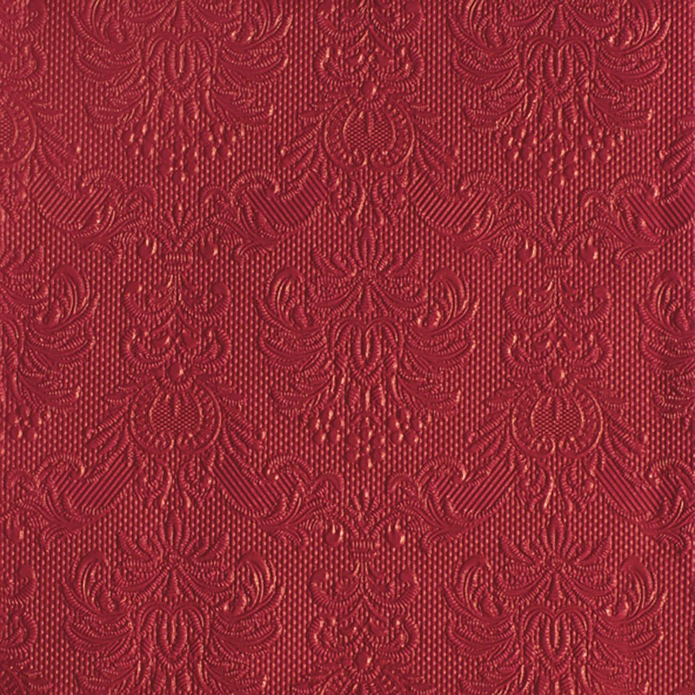 Tovaglioli 33x33 cm - Elegance dark red