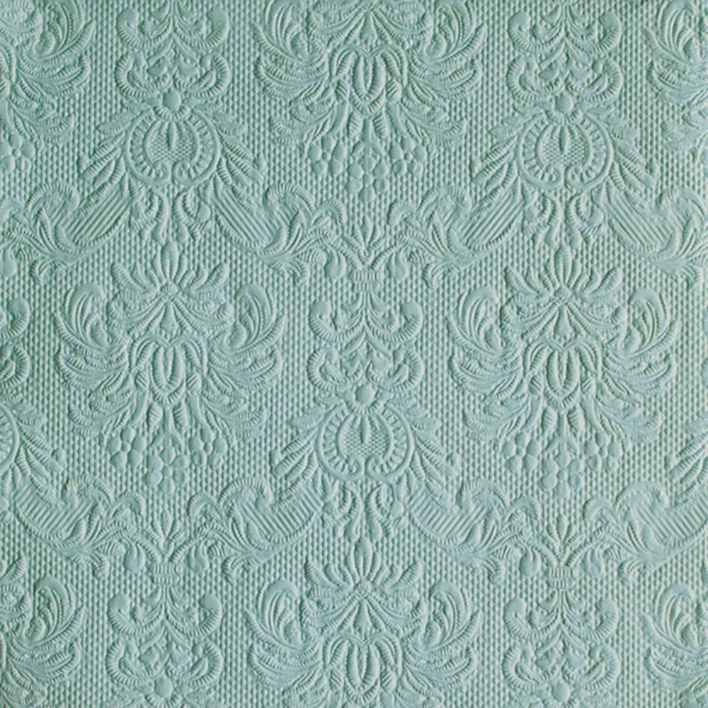 Serviettes 33x33 cm - Elegance light sage