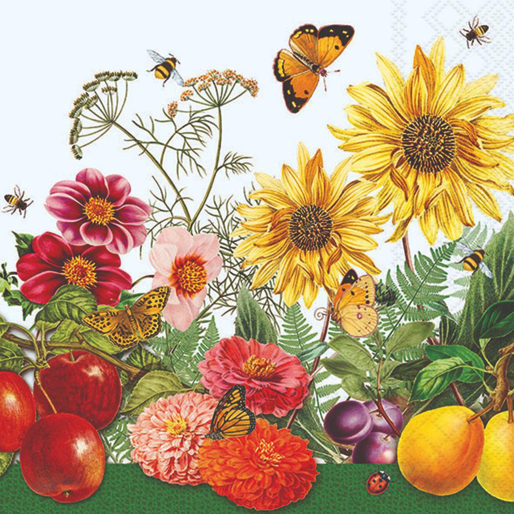 Napkins 33x33 cm - Sunny garden