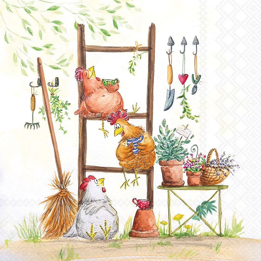 Servilletas 33x33 cm - Break time