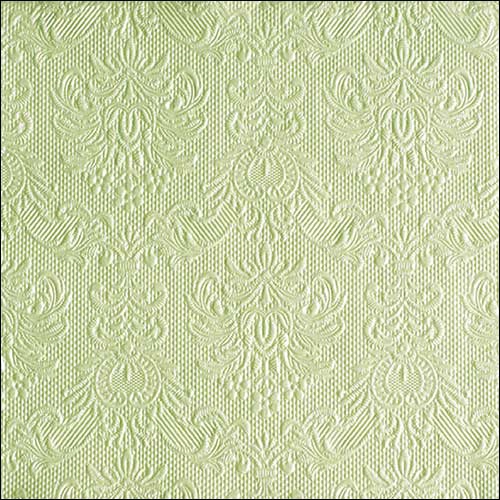 Servietten 40x40 cm - Elegance pearl green , grün,  Einfarbige Servietten,  geprägte Servietten,  geprägte Servietten