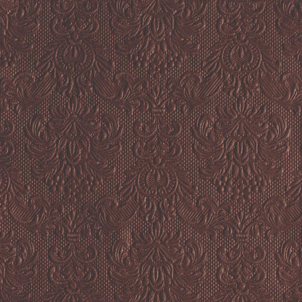 Serviettes 40x40 cm - Elegance brown