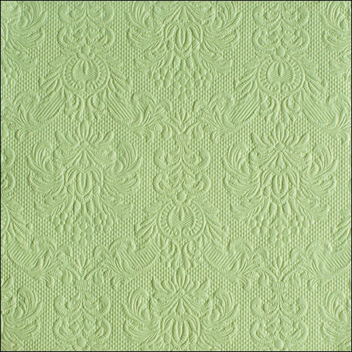 Servietten 40x40 cm - Napkin 40 Elegance Pale Green , grün, Einfarbige Servietten, geprägte Servietten, geprägte Servietten Servietten 40x40 cm - Napkin 40 Elegance Pale Green