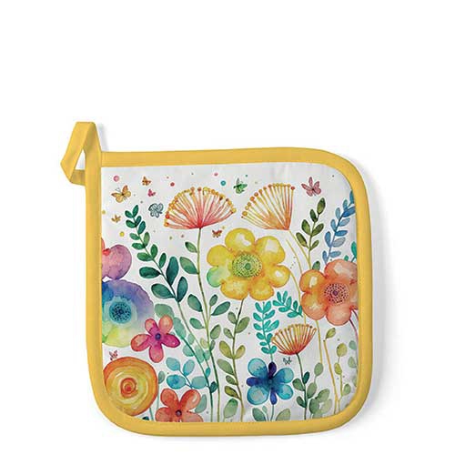 Salvietta - Vibrant spring white, Primavera,  fiori,  prati,  farfalle