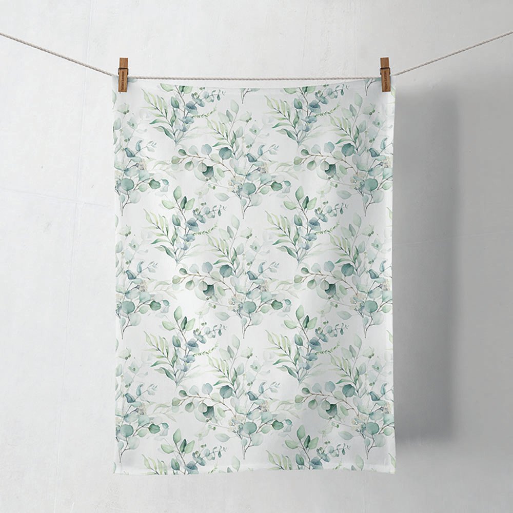 Kitchen towel - Eucalyptus all over
