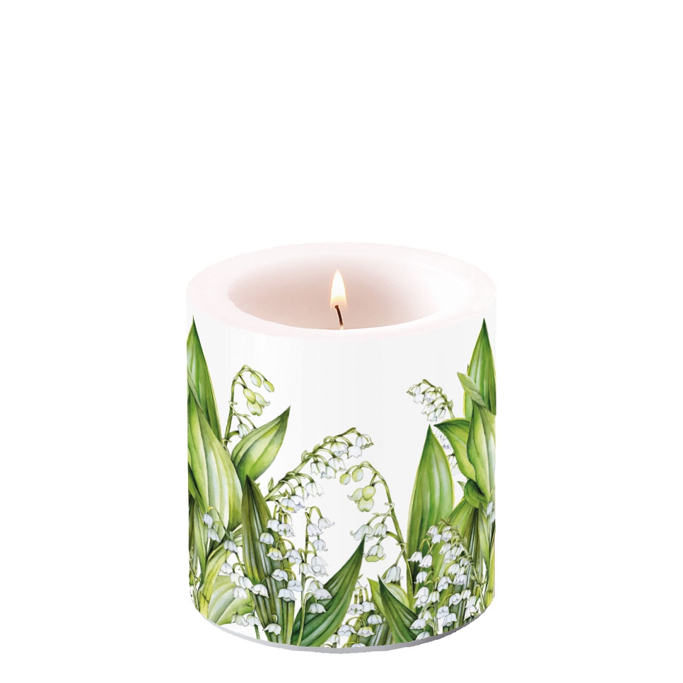 Decorative candle small - Sweet Lily