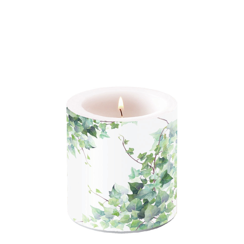 Decorative candle small - Hedera