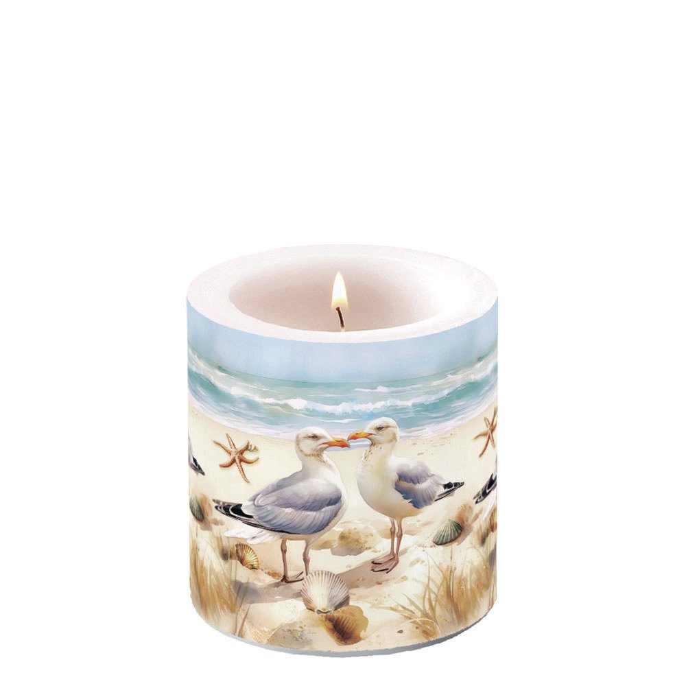 Dekorkerze klein - Seagulls