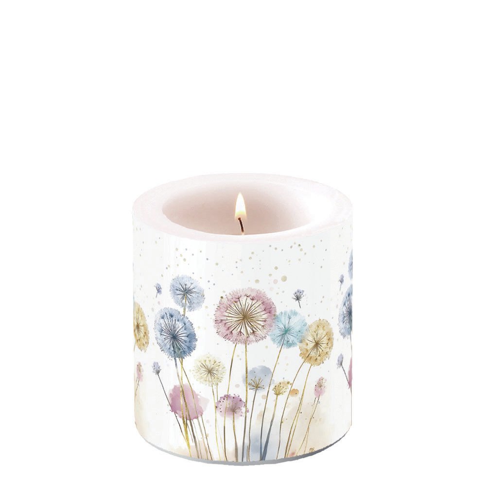 Dekorkerze klein - Dandelions