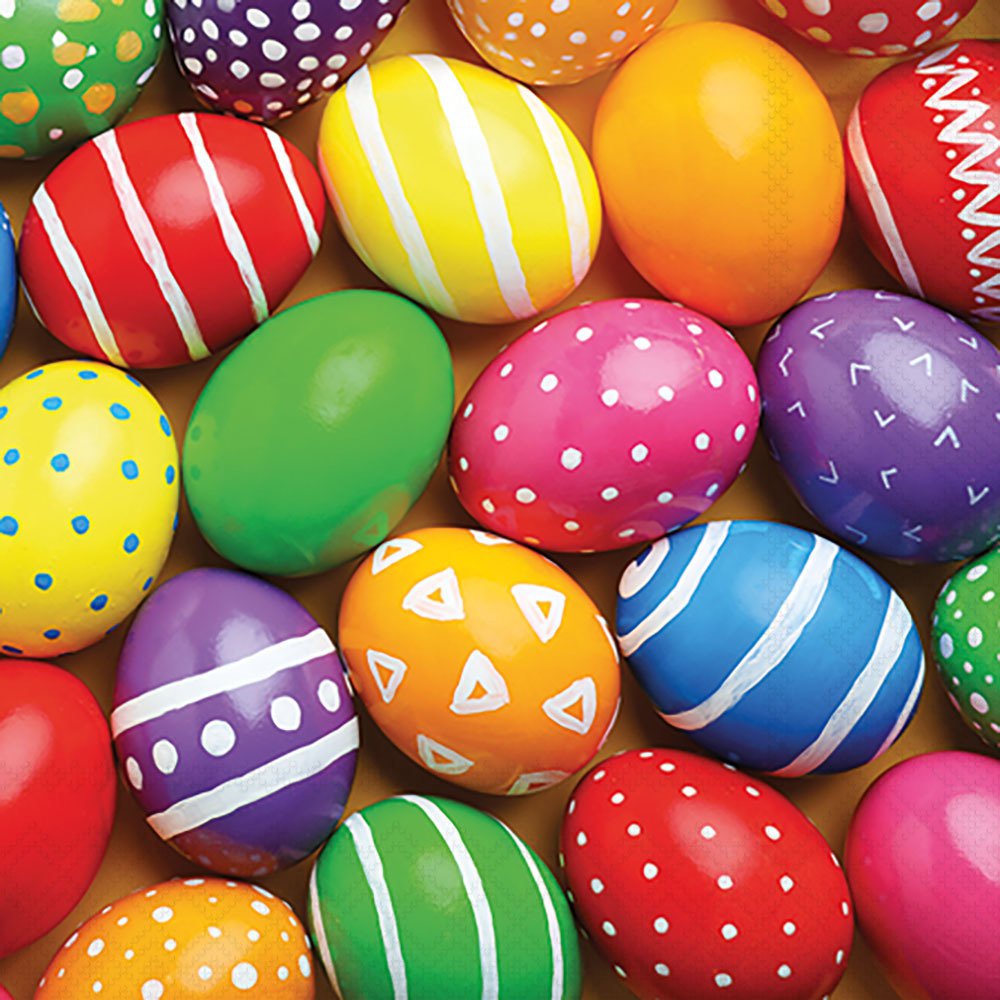 Serviettes 25x25 cm - Painted Easter eggs