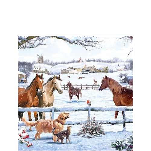 Servietten 25x25 cm - Appointment 