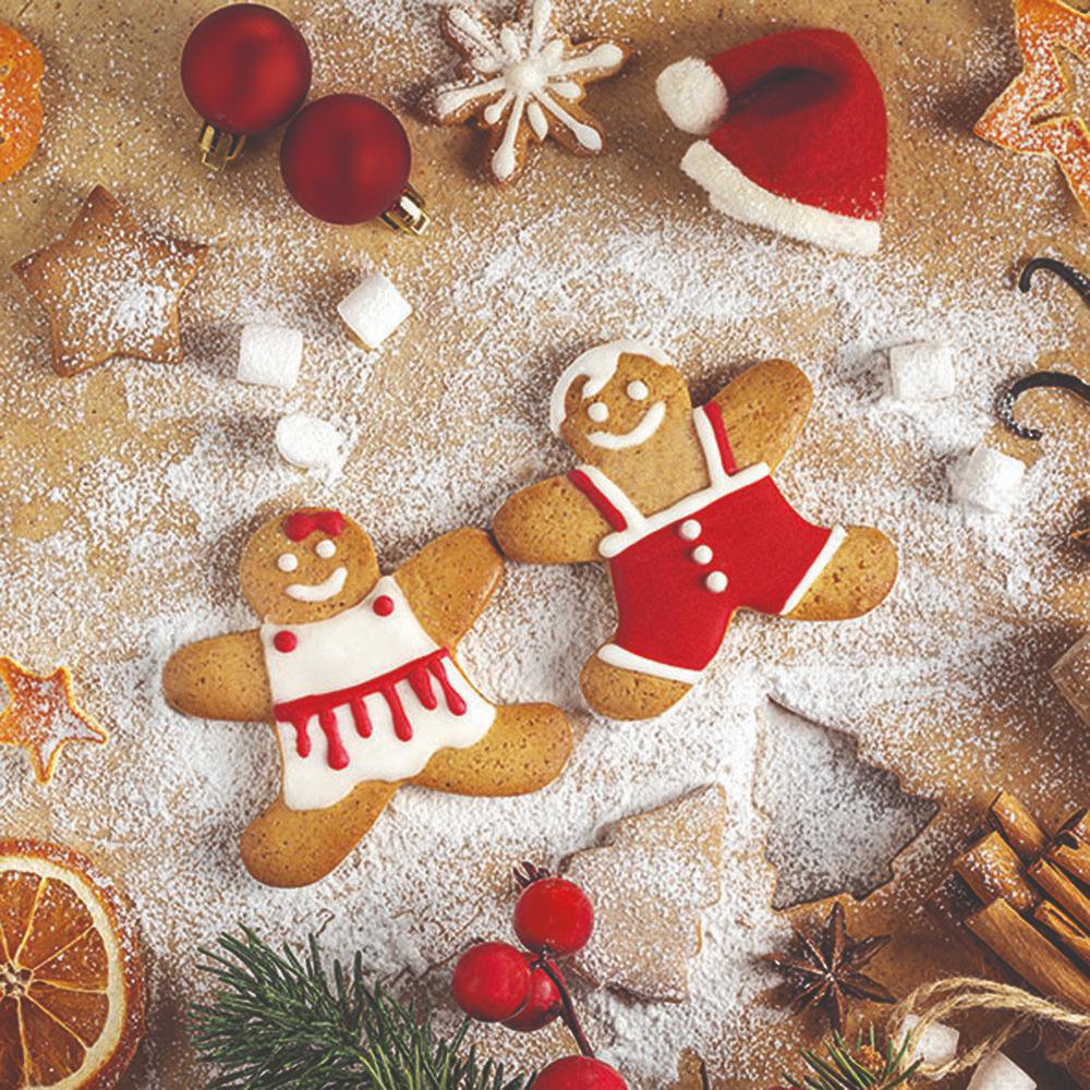 Napkins 33x33 cm - Baking Cookies 